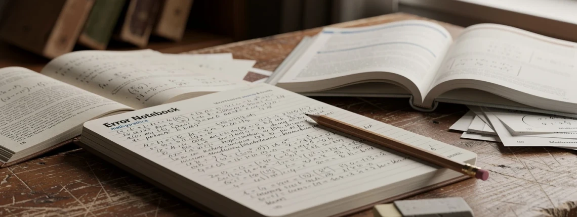 Cahier d'erreurs en mathématiques