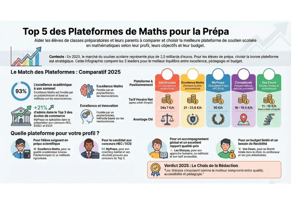 Comparison of the top math tutoring platforms for high school students.